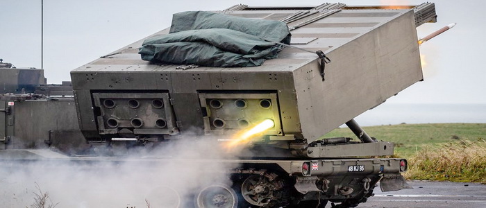 بريطانيا | تحديث مدى أنظمة إطلاق الصواريخ المتعددة M270 (MLRS).