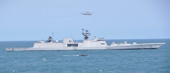 الهند | مشاركة سفن البحرية الهندية في تمرين La Pérouse الدولي لأول مرة.