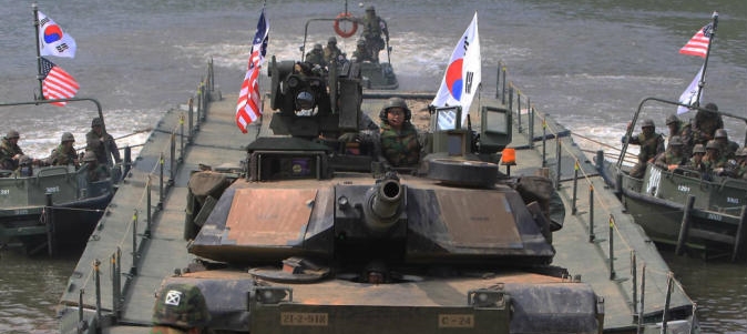مناورات عسكرية بكوريا الجنوبية والصين تدعو لوقفها