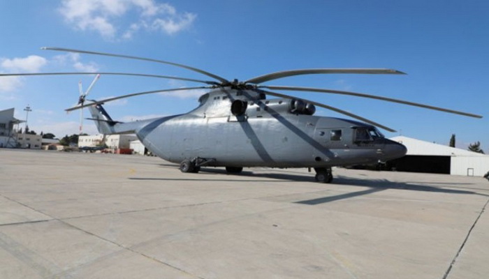 الأردن يستلم المروحية الثانية من مروحيات طراز Mi-26 الثقيلة.