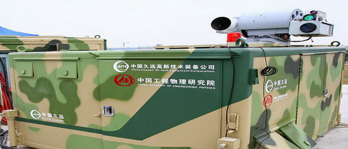 الصين تعرض نظام الدفاع الليزري المصنع محلياً للتصدير.