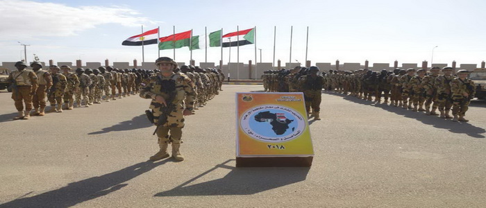 قاعدة محمد نجيب العسكرية المصرية تستضيف تدريبات مشتركة لدول الساحل والصحراء لمكافحة الإرهاب 