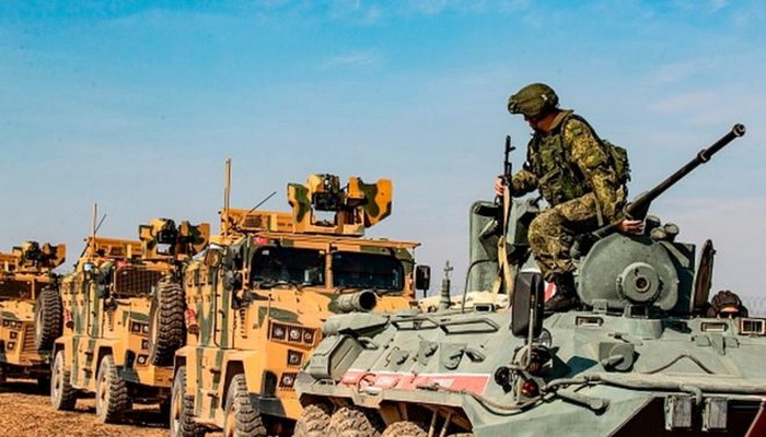 إنطلاق الدورية التركية الروسية العسكرية الثانية في شمال سوريا.