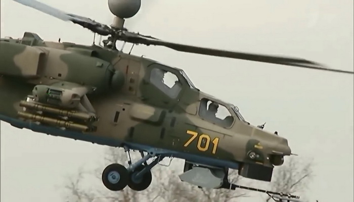 شركة التكنولوجيا الفائقة الروسية تطور نظام مراقبة طيران جديد لطائرات الهليكوبتر القتالية طراز Mi-28NM.