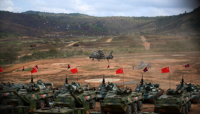 إختتام التدريبات العسكرية بين الصين وكمبوديا "التنين الذهبي 2020".