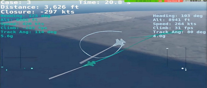 طائرة بدون طيار من طراز F-16 تفوز في معركة جوية جماعية "بشرية مقابل الذكاء الاصطناعي".