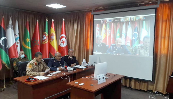 وزارة الدفاع الليبية تشارك في إجتماعات مبادرة الدفاع لدول 5+5.