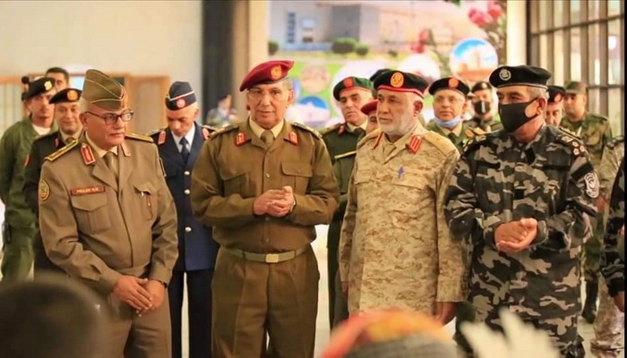 إختتام أعمال الإجتماع السادس للجنة العسكرية الليبية المشتركة والأول في مقرها الدائم بمدينة سرت.