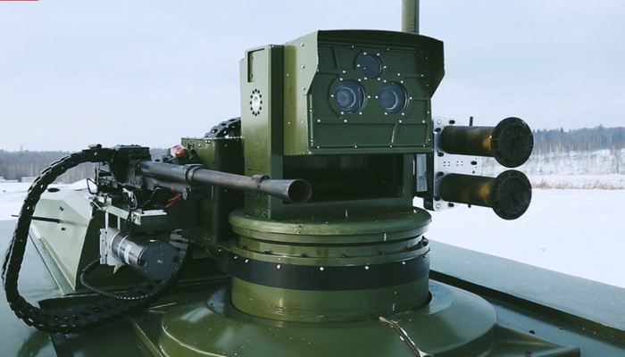 روسيا | تحديث منصة Marker الروبوتية لاختبار الروبوتات العسكرية الروسية المستقبلية.