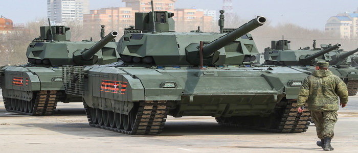 روسيا | سـتـ6ــة دول تبدي اهتمامها بشراء "أرماتا" أحدث الدبابات الروسية.