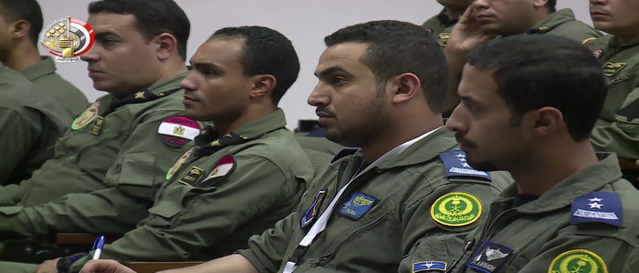إختتام فعاليات التدريب الجوي المصري السعودي المشترك فيصل 11