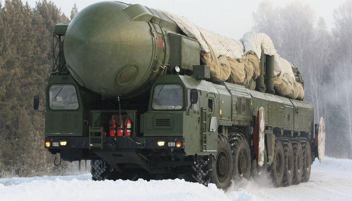 إطلاق صاروخ بالستي روسي عابر للقارات من طراز توبول بنجاح