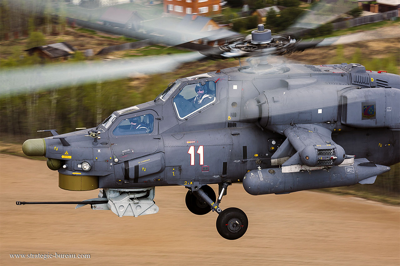 شركة "مروحيات روسيا" تصدِّر مروحيات من طراز  Mi-28NE مجهزة بنظام دفاع جوي لأول مرة