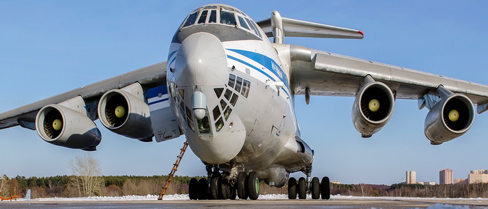 القوات الجوية والفضائية الروسية تتسلم أول طائرة نقل مطورة من طراز إليوشن "Il-76 MD-M".