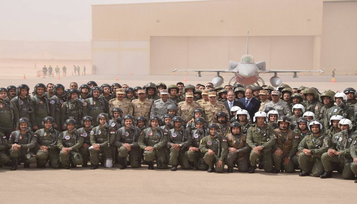 التمركز الأول لمقاتلات مصرية في قواعد جوية في سيناء منذ حرب 67