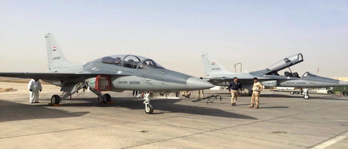 العراق | شركة KAI الكورية الجنوبية تباشر أعمال تنفيذ برنامج دعم لوجيستي لأسطول طائرات T-50IQ العراقية.