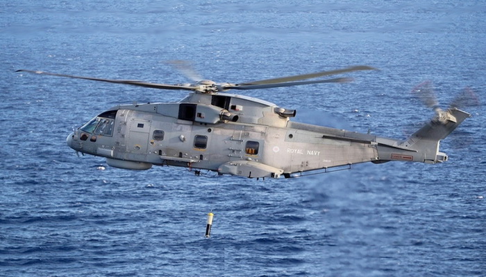 ألمانيا | تجهيز طائرات هليكوبتر NH90 بسونار FLASH SONICS الذي طورته شركة Thales.