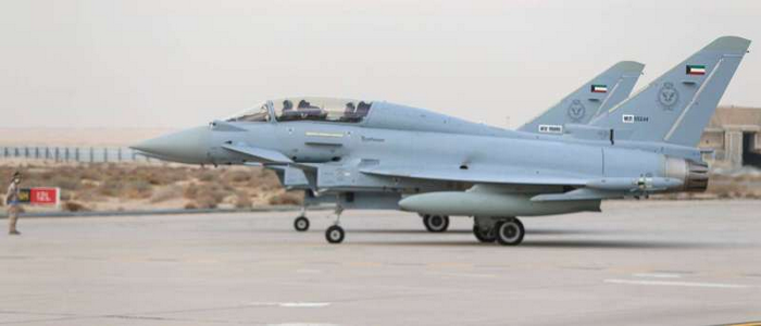 الكويت | إستلام مقاتلات يوروفايتر تايفون ترانش 3 الأحدث على الإطلاق.