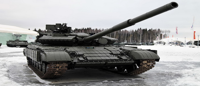 الدبابة الاوكرانية T-64BV MBT النسخة المطورة عن دبابة القتال الرئيسية الروسية T-64.