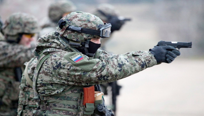 روسيا | القوات الخاصة الروسية (سبيتسناز) تتدرب علي سيناريو للسيطرة على شرق وجنوب أوكرانيا.