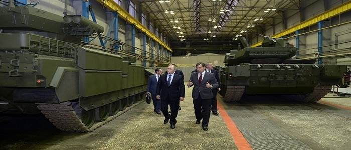 بوتين يأمر بزيادة بزيادة تحديثات الأجهزة والمعدات العسكرية الروسية