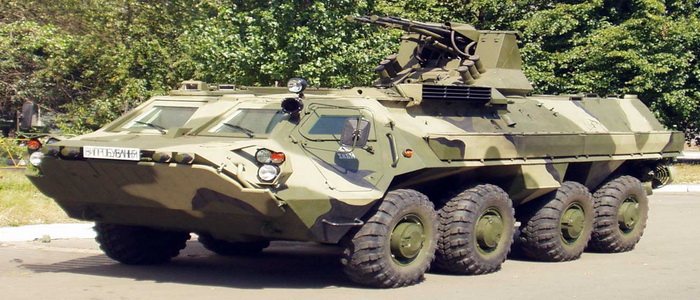 أوكرانيا | مكتب KMDB تحصل على عقد مع وزارة الدفاع لشراء 75 مركبة من طراز BTR-4 APC.