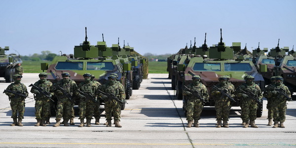صربيا | القوات المسلحة الصربية تظهر قدراتها العملياتية خلال مظاهرة الجرانيت 2023.