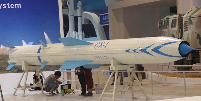 الصين تقوم بتجارب ناجحة علي الصاروخ CX-1 الكروز (Chinese Brahmos)