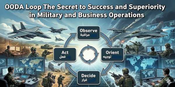 With the emergence of artificial intelligence and modern technologies, the "Ooda" loop has been developed and accelerated to unprecedented levels, to adapt to this massive transformation in the field of information by improving each of its stages. OODA Loop The Secret to Success and Superiority in Military and Business Operations