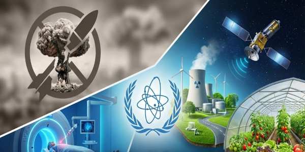 هناك إستخدامات سلمية للطاقة النووية، تعمل على خدمة الإنسان وتحسين ظروف حياته، ذلك أن هذه التكنولوجيا المبتكرة تقدّم حلولًا متميّزة لجانب من أضخم التحديات المحيطة بالحياة اليومية للبشر. خارج نطاق الحرب... الإستخدامات المثالية للطاقة النووية.