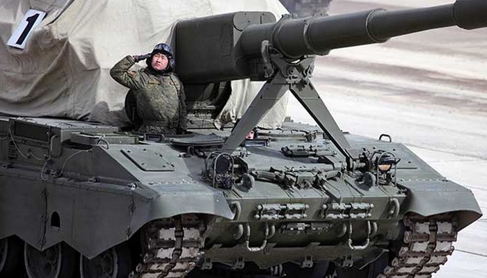 روسيا | مدافع هاوتزر كواليتسيا الروسية ذاتية الدفع Koalitsiya SPH 152/ 155mm تصب نيران غضبها على أوكرانيا.