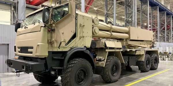 روسيا | نظام إطلاق الصواريخ المتعددة "سارما" المتطور من أبرز معالم الجناح الروسي في معرض الدفاع السعودي العالمي.