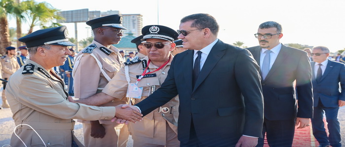ليبيا | رئيس حكومة الوحدة الوطنية يشارك وزارة الداخلية احتفالَها بمناسبة الذكرى الـ 58 ليوم الشرطة الوطني.