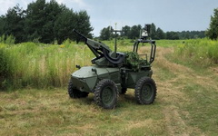 إستخدام مركبة أرضية غير مأهولة متعددة الوظائف من طراز Ironclad في العمليات القتالية في أوكرانيا.