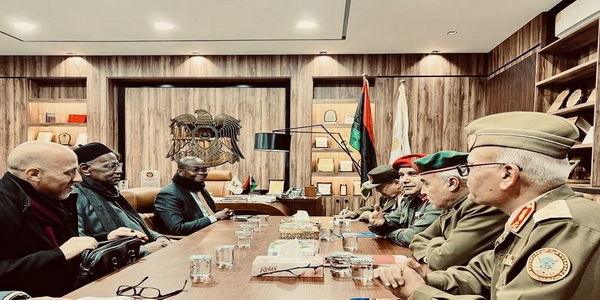 ليبيا | الممثل الخاص للأمين العام في ليبيا السيد عبد اللهِ باتيلي يلتقي بأعضاء اللجنة العسكرية 5+5 (عن الشرق الليبي).