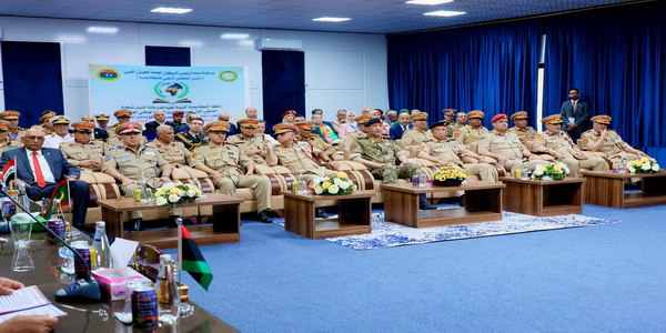ليبيا | بدء فعاليات الملتقى الأول لمدراء كليات ومعاهد الدفاع الوطني العربية العليا ، تحت شعار: "الأمن القومي العربي - تحديات الواقع، ومآلات المستقبل".