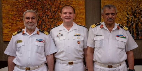 غانا | مشاركة البحرية الليبية في فعاليات قمة القوات البحرية الأفريقية (AMFS) وندوة قيادة المشاة البحرية (NILS) المقامة بغانا.