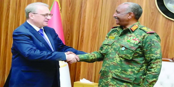 السودان | الكشف عن مسودة اتفاق روسي سوداني يمنح روسيا قاعدة عسكرية على البحر الأحمر.
