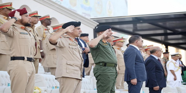 Libya | Celebrating the graduation of new batches of students of military colleges and academies.