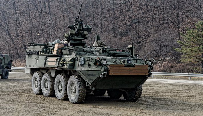 الولايات المتحدة | الجيش يطلب من شركة جنرال ديناميكس بناء مركبات قتالية مدرعة من طراز Stryker مزودة بمعايير الصناعة VICTORY vetronics.