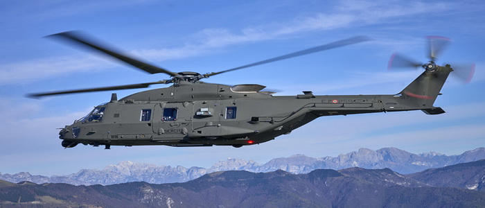 إيطاليا | الجيش الإيطالي يكمل الإستلام النهائي مروحيات النقل التكتيكي UH-90A)-NH90 TTH).