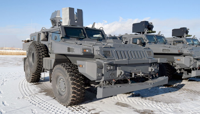 مجموعة بارامونت تزيد من وتيرة تسليم العربات المدرعة للقوات المسلحة الكازاخستانية