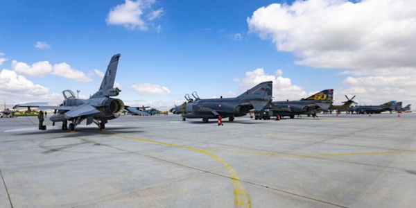 تركيا | تدريبات نسر الأناضول 2023 بمشاركة دولية ومقاتلات من مختلف الأنواع "F-16 Block 60 و Eurofighter و Su-25 و "F-4E.