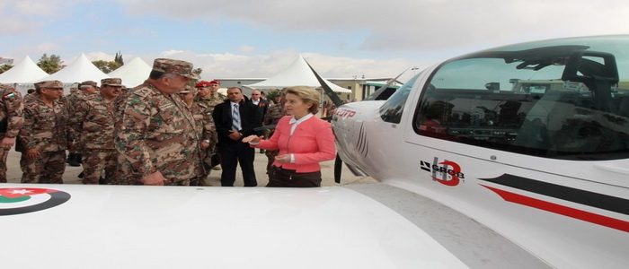 القوات المسلحة الأردنية تتلقى معدات عسكرية بقيمة 18 مليون يورو ضمن مبادرة التدريب الألمانية