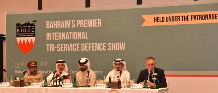BAHRAIN INTERNATIONAL DEFENCE EXHIBITION & CONFERENCE (BIDEC) 2017 EXPERIENCES HUGE DEMAND AT REGIONAL EXPOS