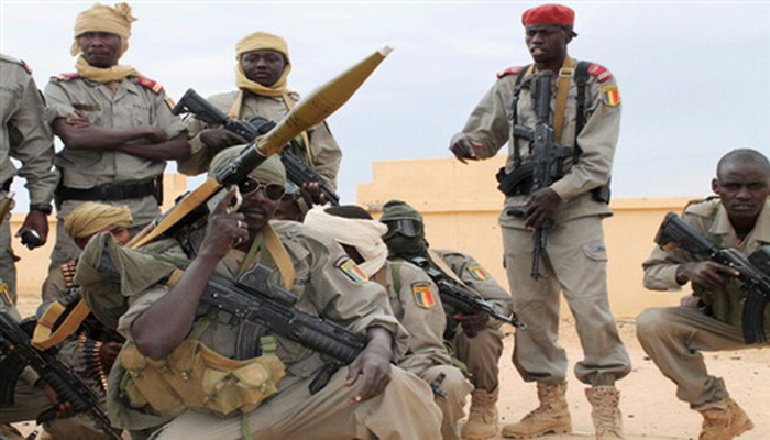 الجيش التشادي يأسر 250 إرهابيا تسللوا من ليبيا.