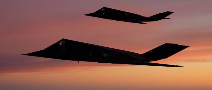  المقاتلة الأمريكية الشبح F-117 الاسطورية تظهر من جديد