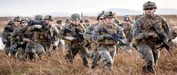 حلف الناتو يجري أكبر مناورات عسكرية منذ الحرب الباردة في النرويج.