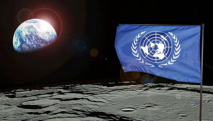 معاهدات الأمم المتحدة لشؤون الفضاء الخارجي ومبادئها.