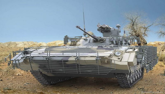 الإنتهاء من إختبار العربة المدرعة القتالية المطورة BMP-2M .